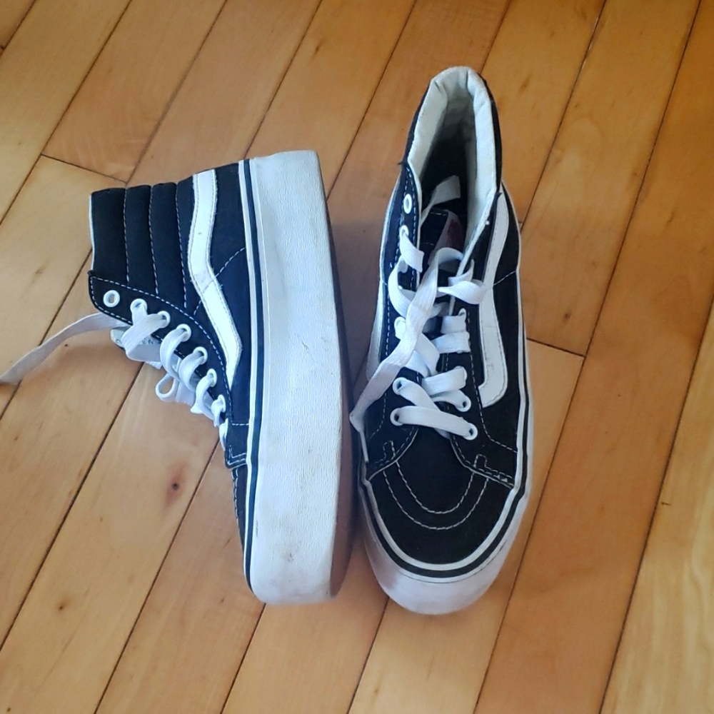 Vans platform high tops